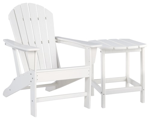 Adirondack Chair With End Table