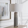 Uttermost Table Lamps Abdel Gray Glaze Table Lamp