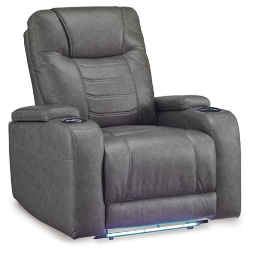 Power Recliner w/ Adjustable Headrest