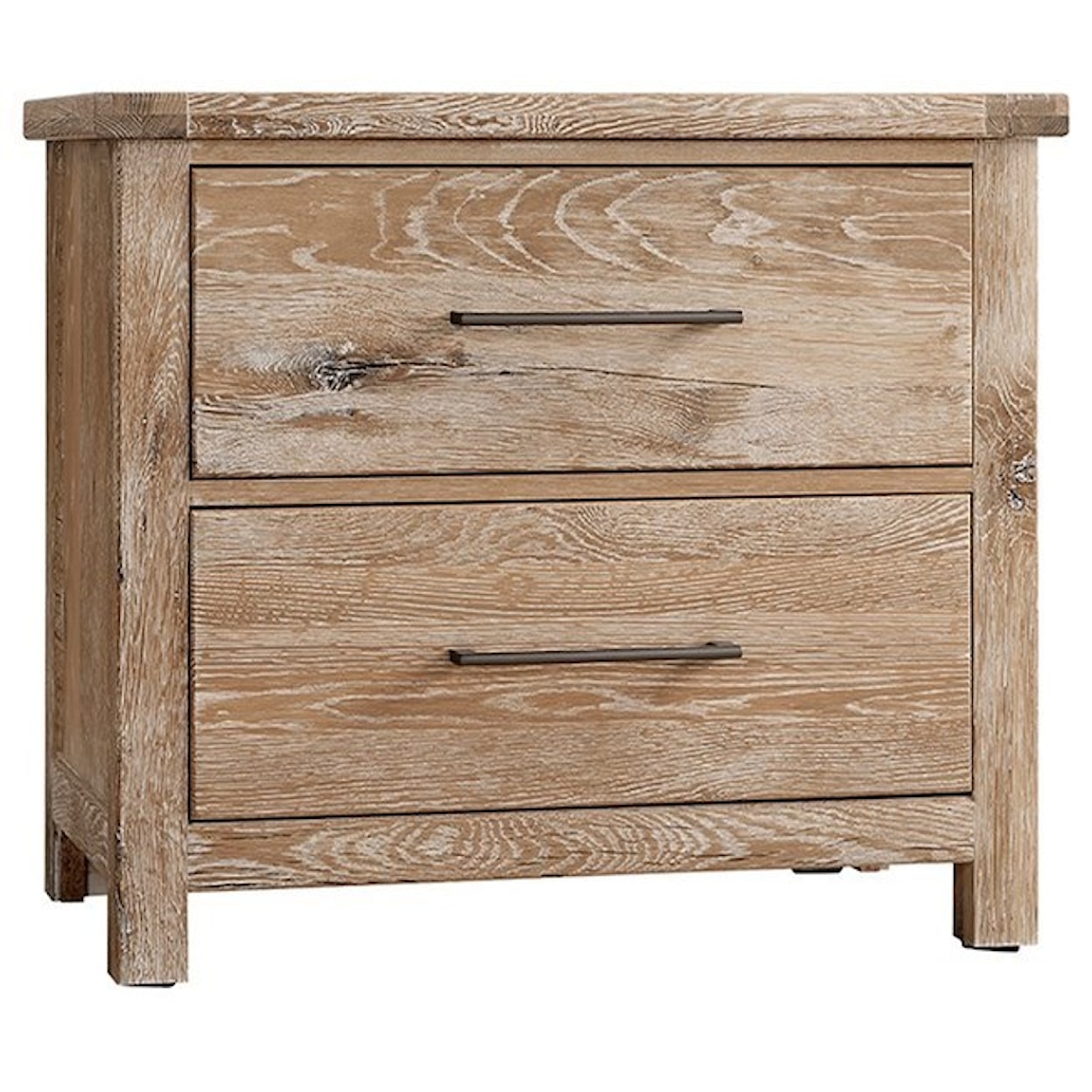 Vaughan Bassett Dovetail Bedroom 2-Drawer Nightstand