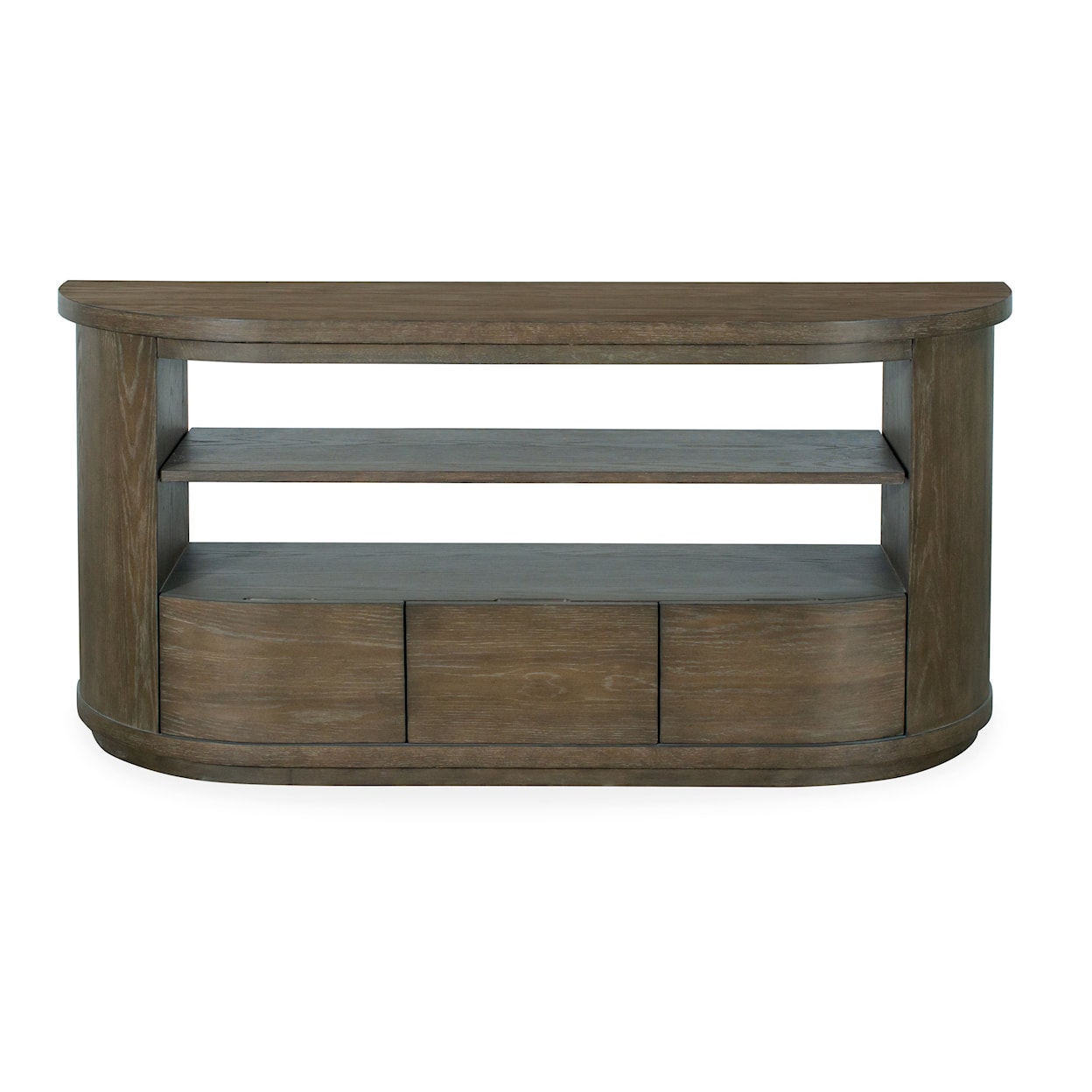Magnussen Home Bosley Occasional Tables Console Table with Concealed Storage