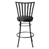 Steve Silver Stella STELLA GREY SWIVEL BAR STOOL |