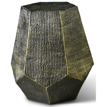 Hexagon End Table