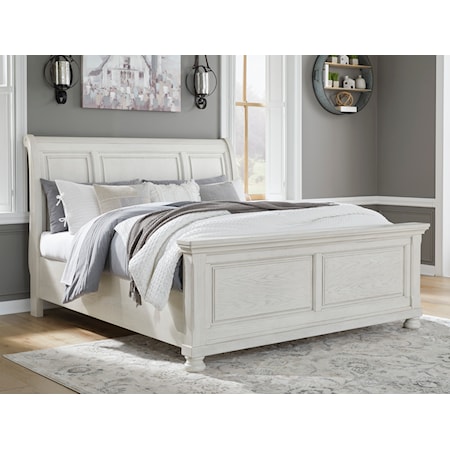 King Sleigh Bed