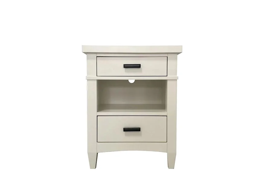Americana Modern 2 Drawer Nightstand by Parker House at Jacksonville Furniture Mart