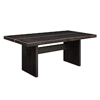Contemporary Trestle Dining Table