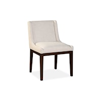 Transitional Side Chair with Low Back
