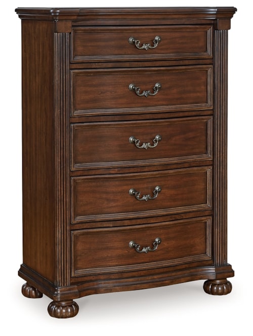 Traditional 5-Drawer Chest