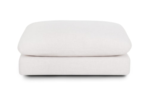 Contemporary Push Up Chaise Ottoman