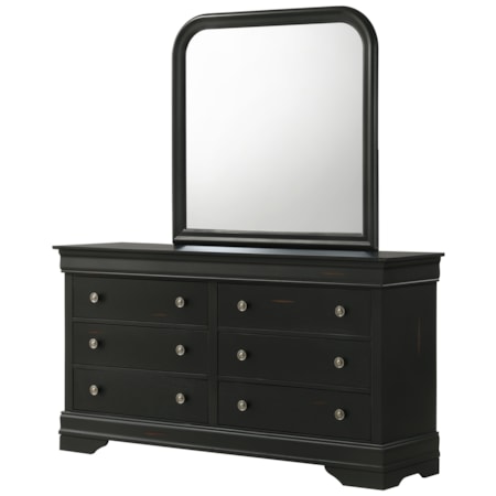 Dresser/Mirror Set