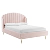 Modway Lana Queen Wingback Platform Bed