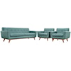 Modway Engage Armchairs and Sofa Set