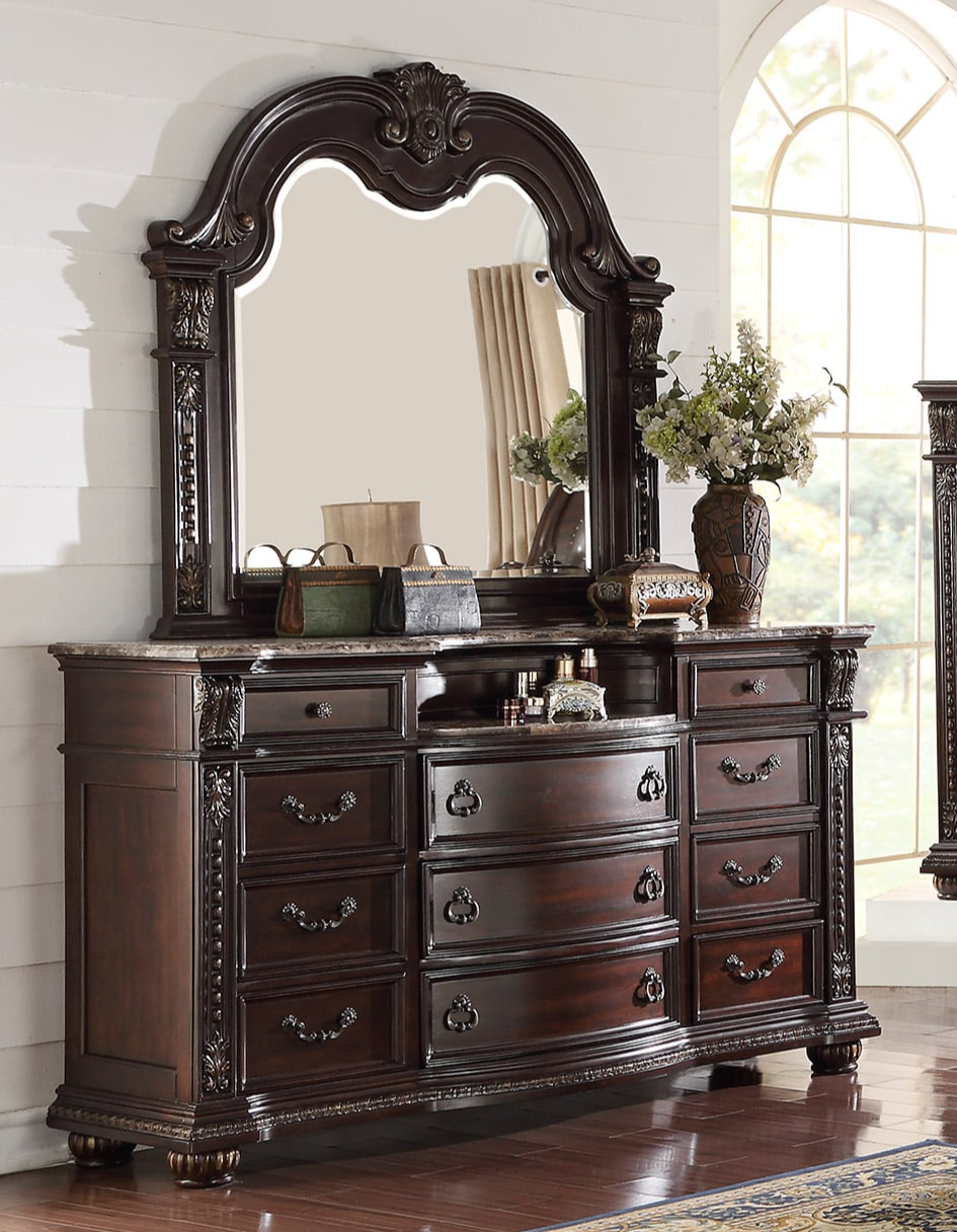 Crown Mark Stanley Arched Landscape Mirror