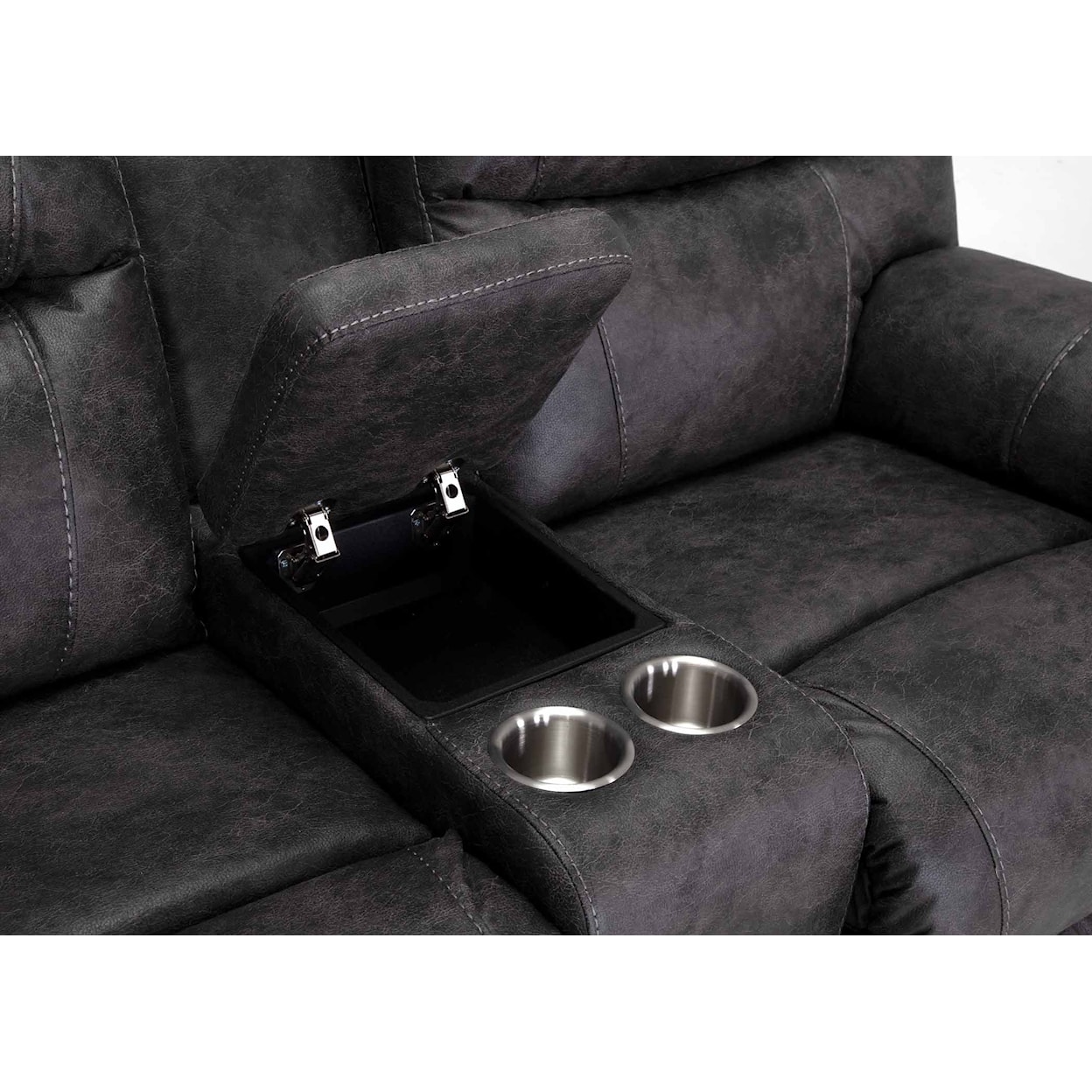 Franklin 707 Cabot Power Reclining Console Loveseat