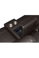 Steve Silver Nara Contemporary 6-Piece Power Reclining Sectional with Outlets and USB Ports