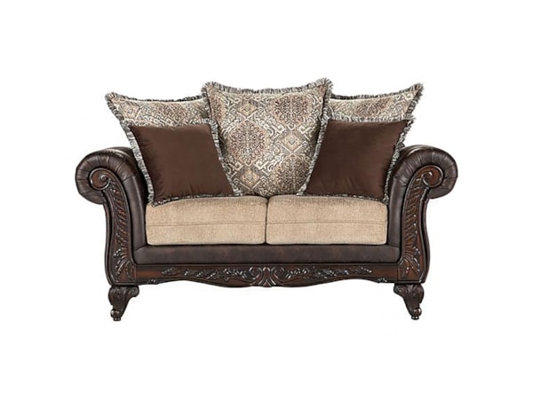 Elmbrook 3-piece Rolled Arm Sofa Set