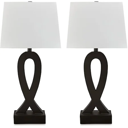 Polyresin Table Lamp (Set of 2)