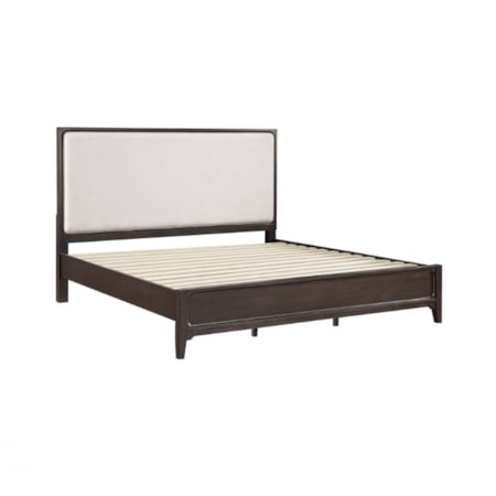 Upholstered Panel Cal.King Bed