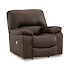 Signature Leroy Leather Power Rocker Recliner