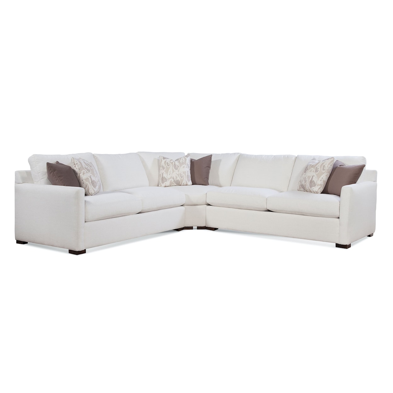 Braxton Culler Bel-Air 3-Piece Wedge Sectional Sofa