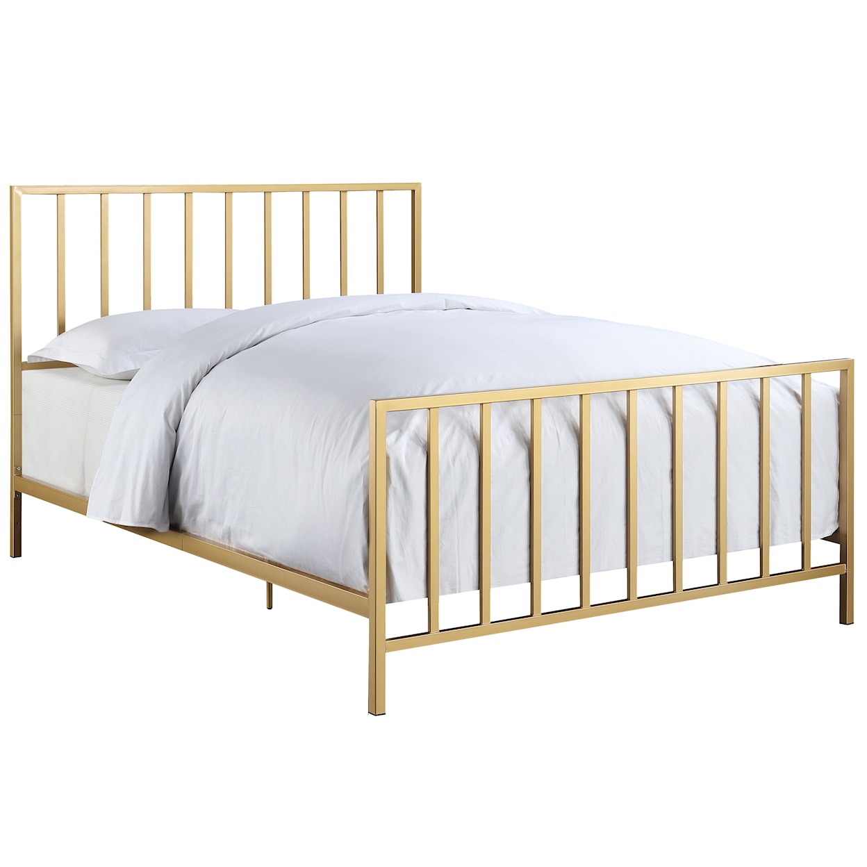 Accentrics Home Fashion Beds Queen Metal Bed