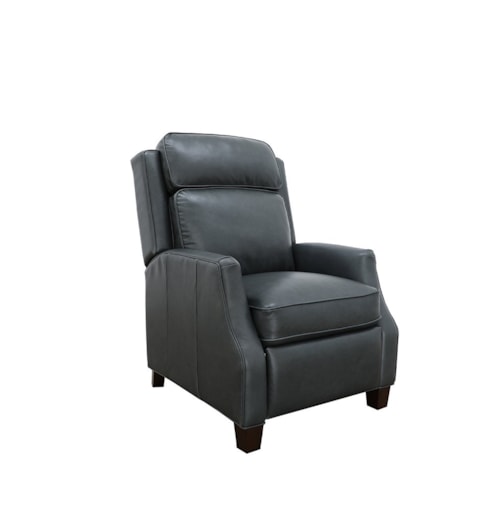 Transitional Push Back Recliner with Articulating Headrest