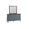 Aspenhome Pinebrook Dresser and Mirror Set