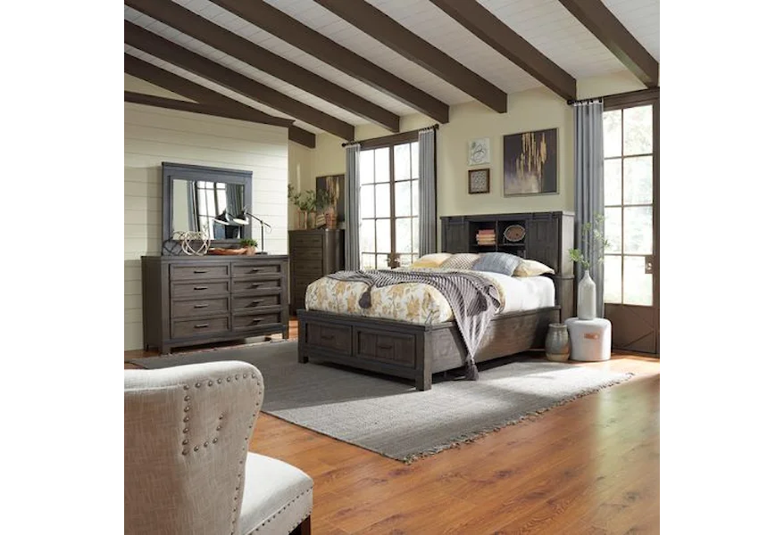 thornwood hills king bedroom group by liberty furniture