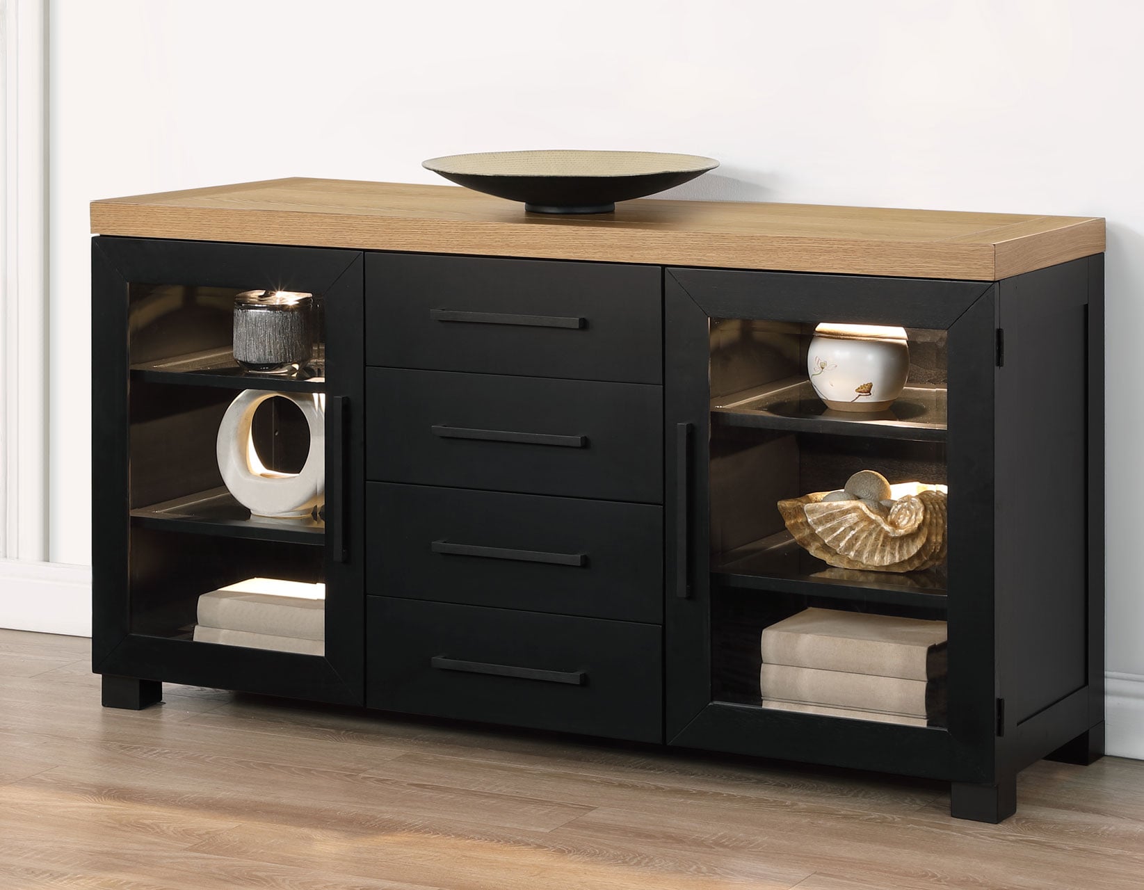 Steve Silver Magnolia 4-Drawer Server