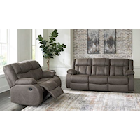 Contemporary Sofa & Loveseat Living Room Set