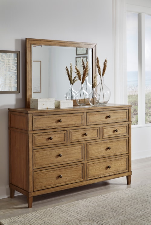 Dresser And Mirror