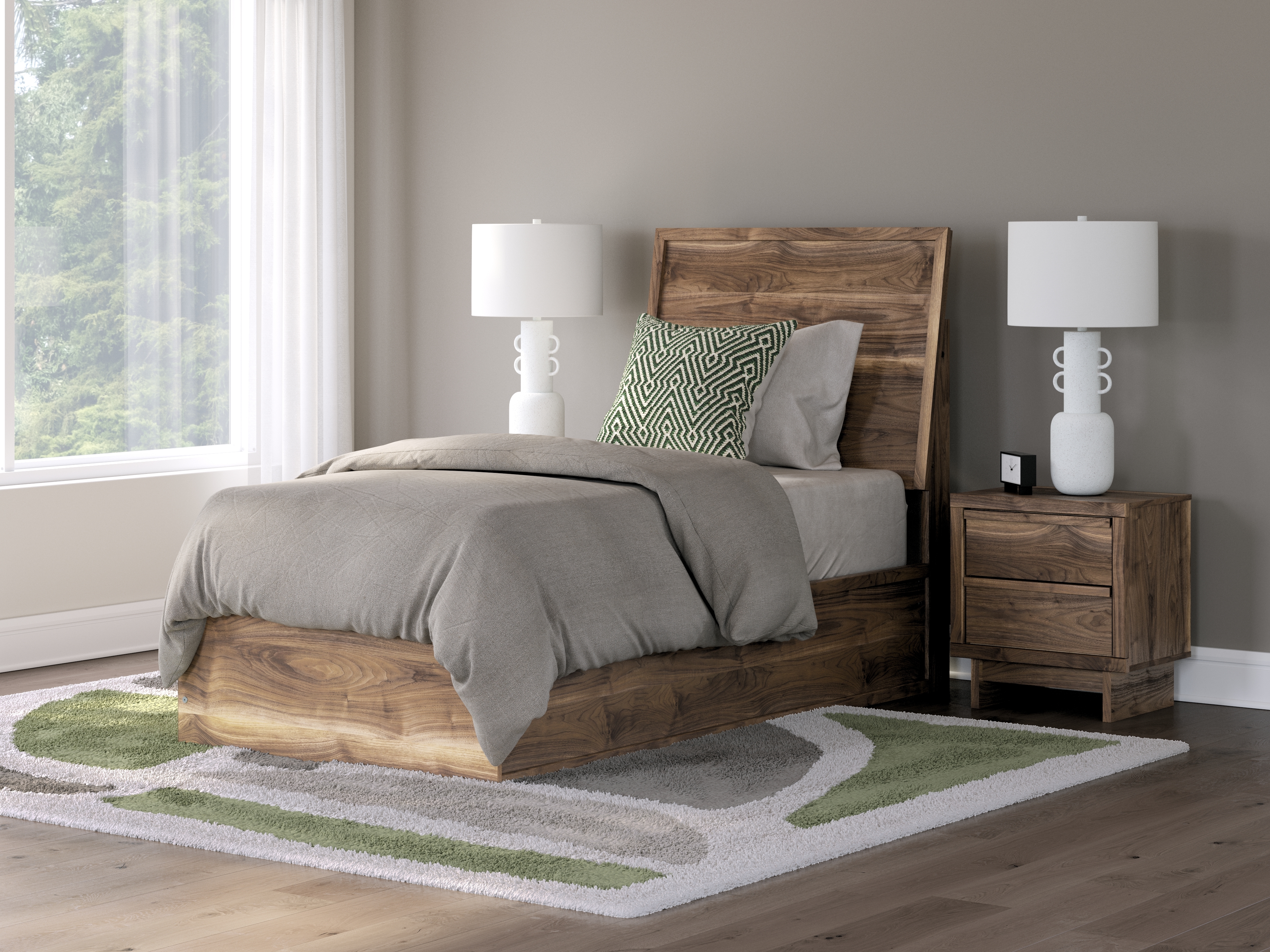 Signature Design by Ashley Chirason Twin Panel Bed