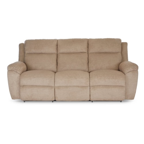 Casual Reclining Sofa