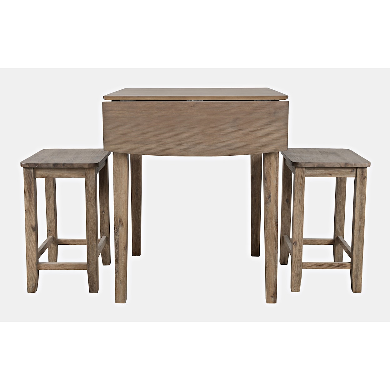 Jofran Eastern Tides 3 Piece Counter Table and Stool Set