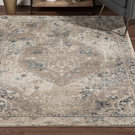 Linen 7&apos;10&quot;X10&apos;7&quot; Area Rug