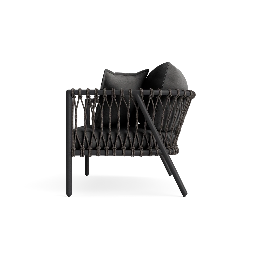 Loose Pillow Rope Loveseat