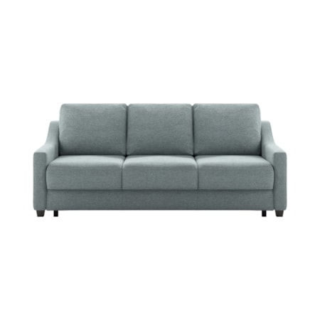 Casual Modern Slope-Arm King Sleeper Sofa