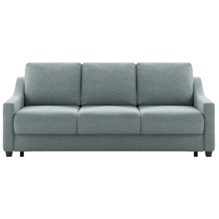 Casual Modern Slope-Arm King Sleeper Sofa