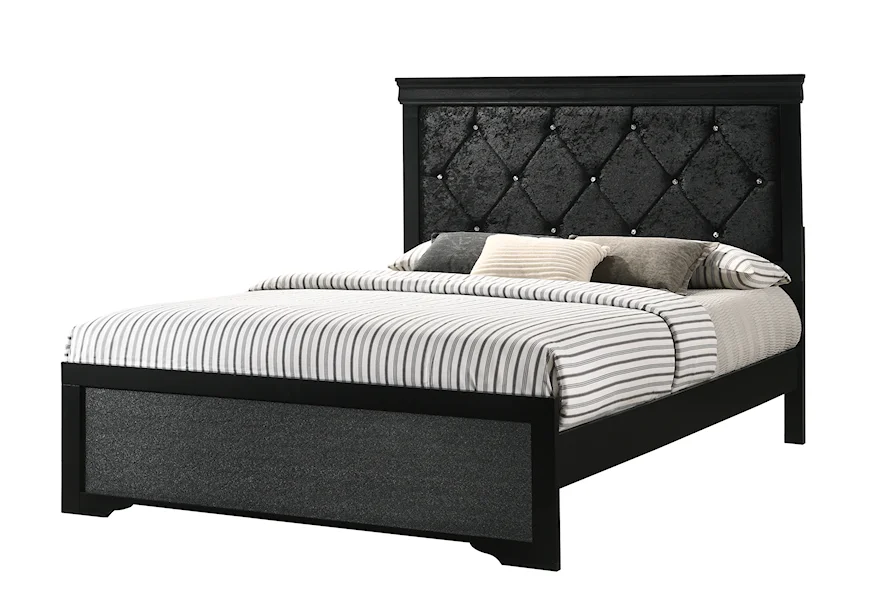 Amalia Queen Bed by Crown Mark at Z & R Furniture