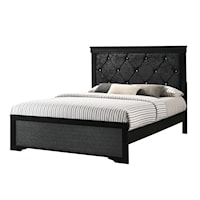 Full Bed with Upholstered Headboard