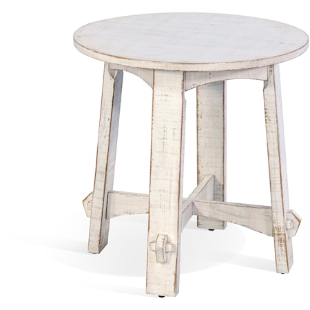 White Sand End Table