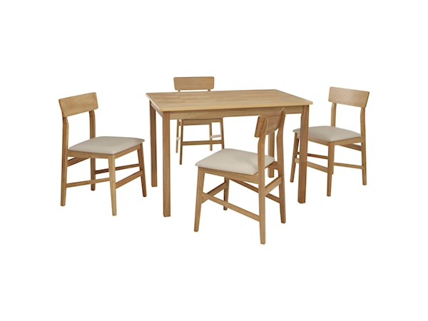 Dining Table W/4 Chairs