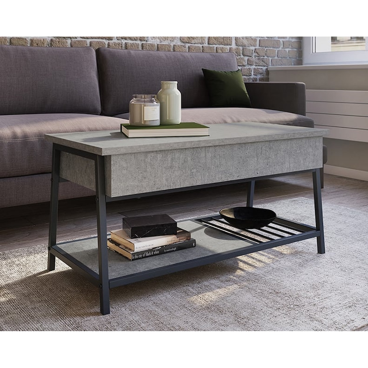 Sauder North Avenue North Avenue Lift Top Coffee Table