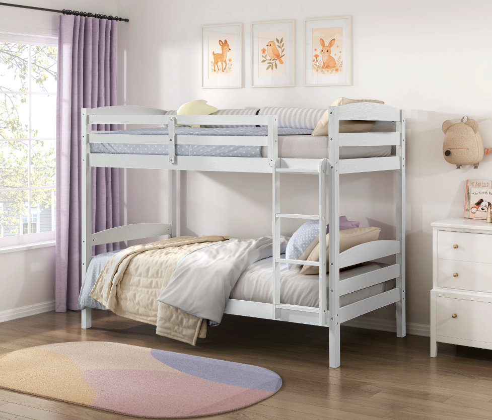 Homelegance Lani Twin over Twin Bunk Bed