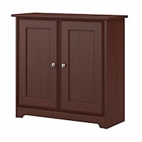 Cabot Small Storage Cabinet with Doors in Harvest Cherry