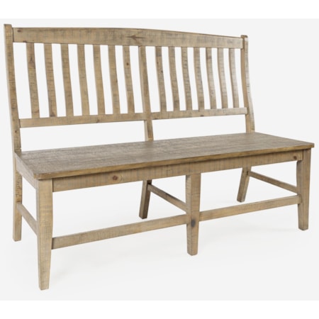 Slatback Dining Bench