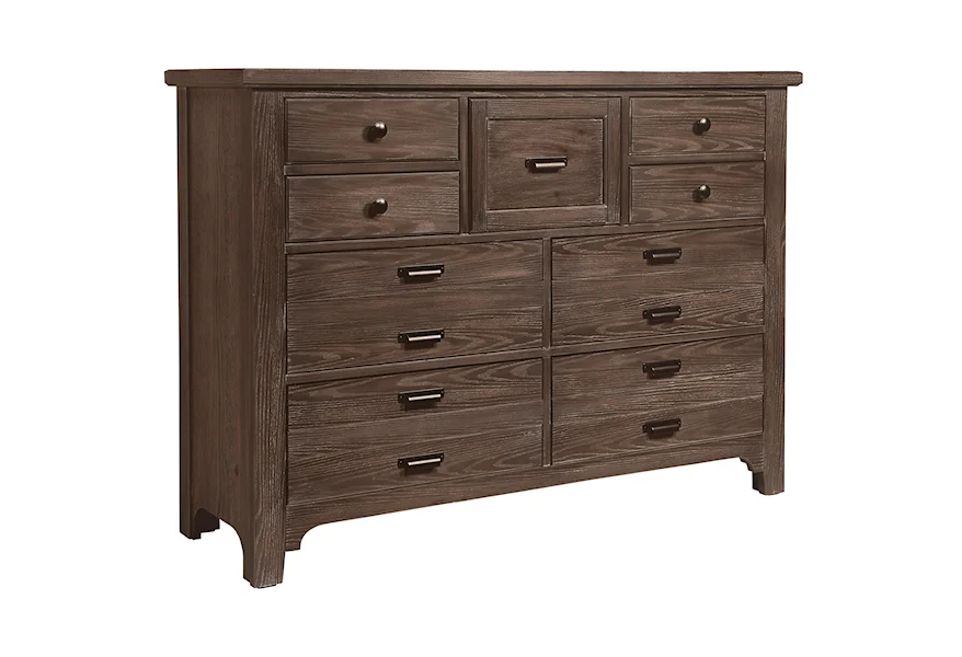 Bungalow Master Dresser by Laurel Mercantile Co. at VanDrie Home Furnishings