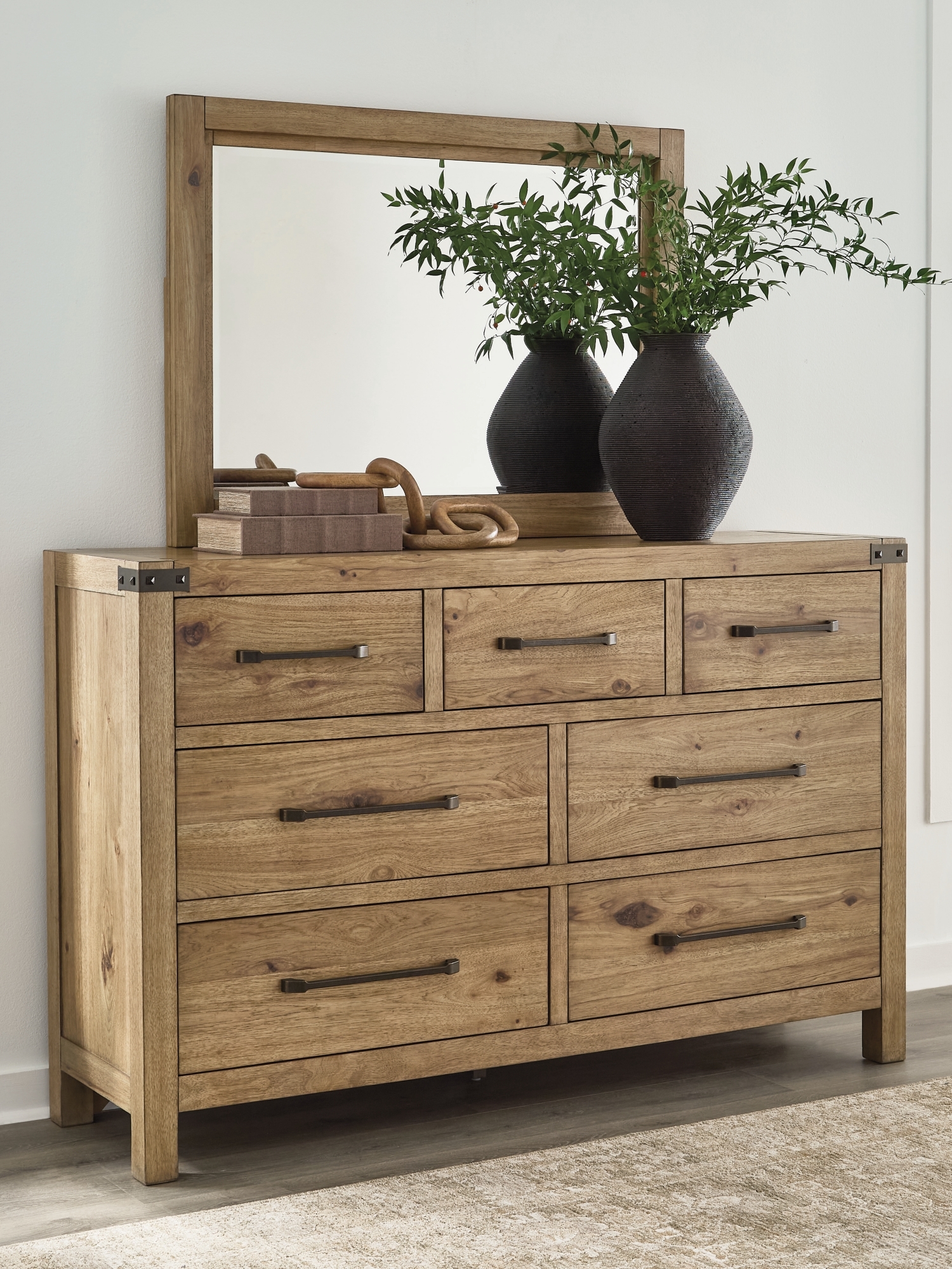 Dresser And Mirror