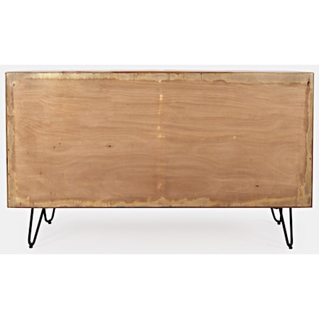 Sideboard with 4 Live Edge Doors