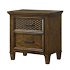 Crown Mark EVERDEEN 2-Drawer Nightstand